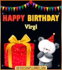 GIF Happy Birthday Virgi